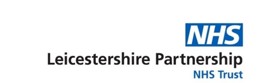 NHS Leicestershire partnership logo