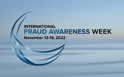 International Fraud Awareness Week 2022 logo