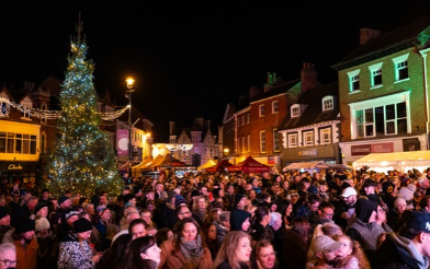 Christmas in the town centre