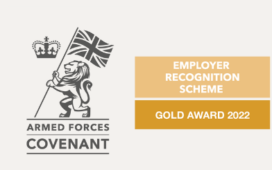 Ministry of Defence Employee Recognition Scheme Gold Award 2022
