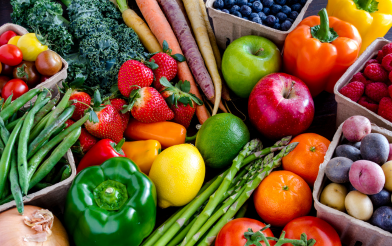 Fruits and vegetables