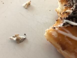 Contaminated doughnut from Krispy Kreme