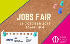 Jobs Fair- 23 October 2023 10am-1pm