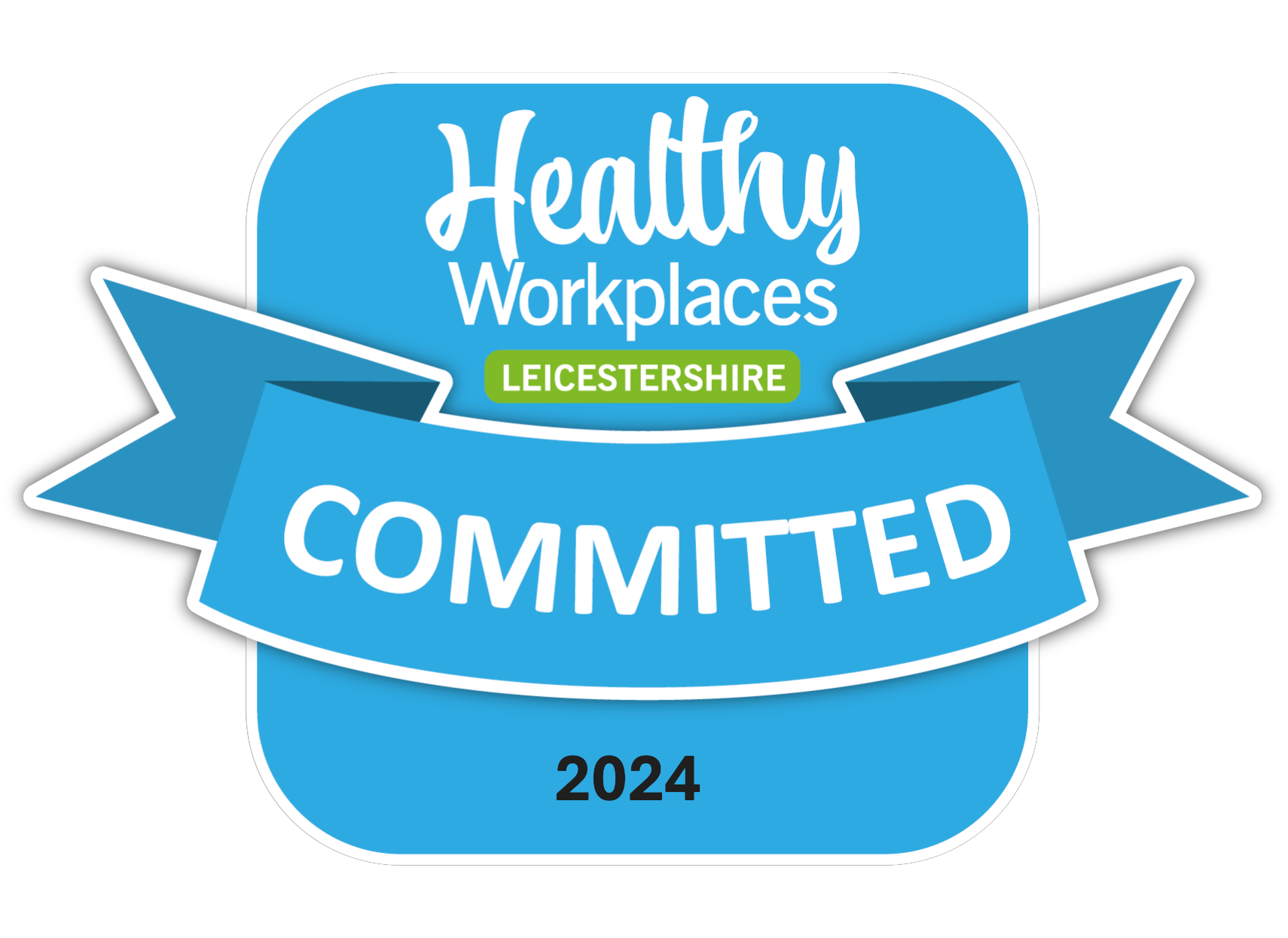 Healthy Workplaces Leicestershire Committed 2024